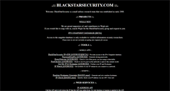 Desktop Screenshot of blackstarsecurity.com
